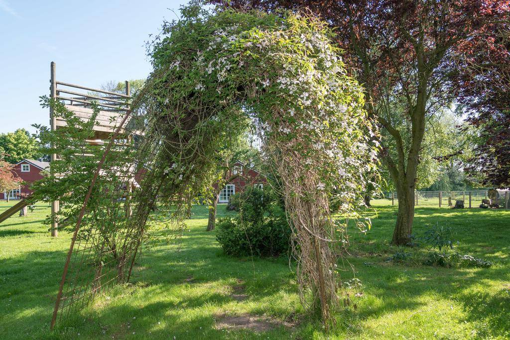 Ferienhof Kolauerhof - Bauernhofurlaub In Grömitz Exterior foto